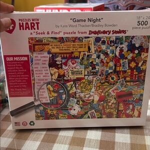 'NWT Game Night' 500 Piece Puzzle - Colorful Design